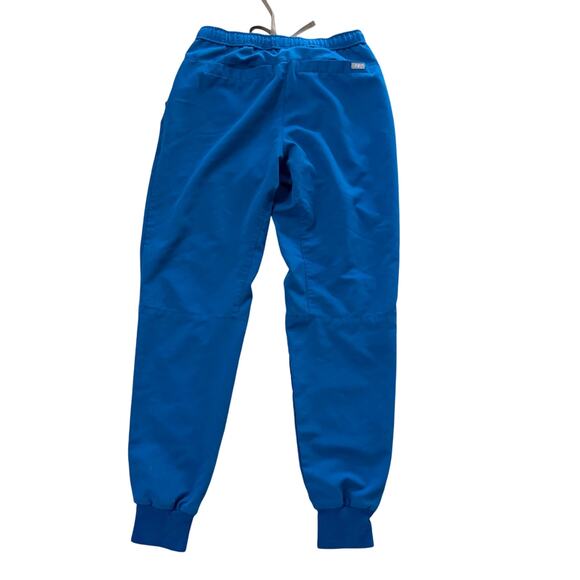 FIGS "Alps Blue" Scrub Pants Zamora joggers sz S w small interior pckt 4 $, key - Picture 2 of 8
